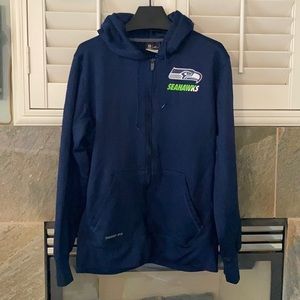 Seahawks hoodie zip up